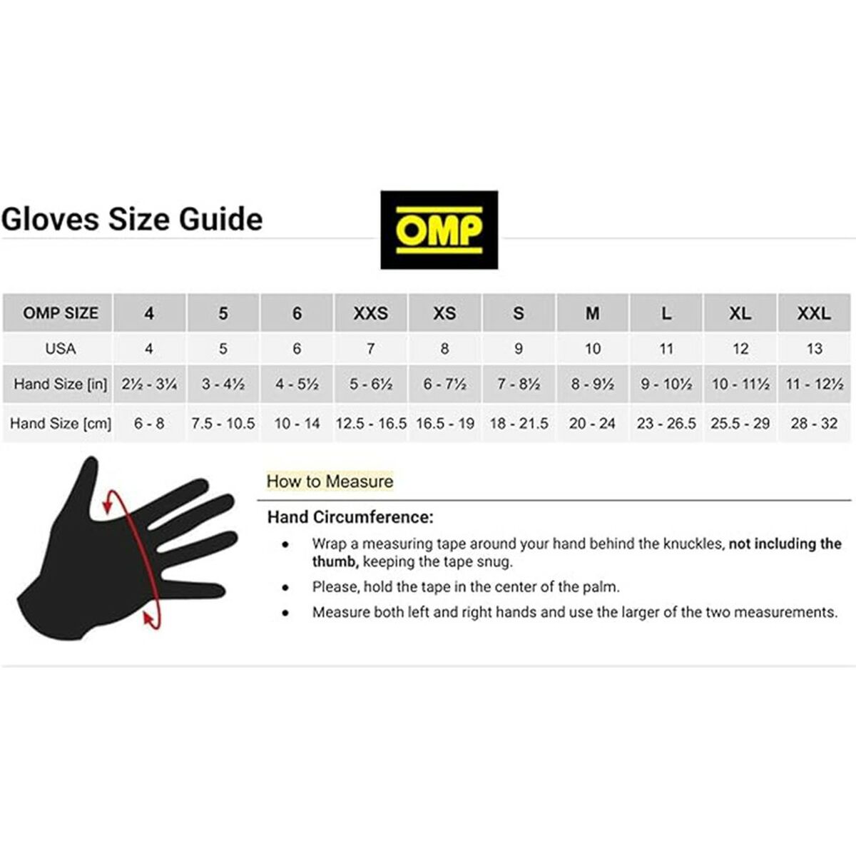 Karting Gloves OMP OMPIB0-0776-A01-249-XL XL Μαύρο Karting Gloves OMP OMPIB0-0776-A01-249-XL XL Μαύρο