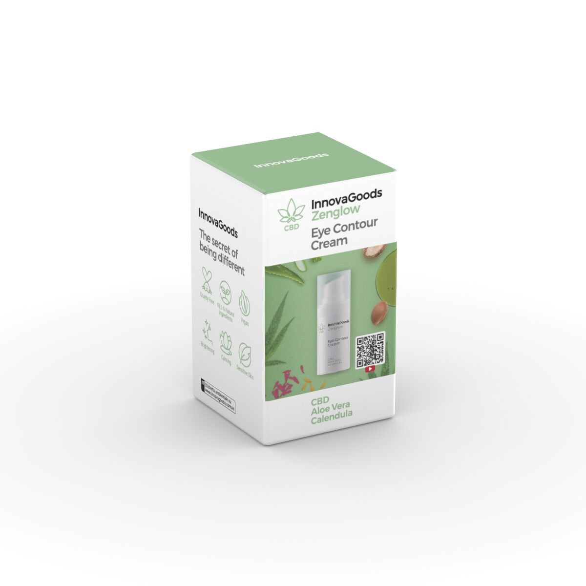 Περίγραμμα Ματιών CBD Zenglow InnovaGoods 15 ml Περίγραμμα Ματιών CBD Zenglow InnovaGoods 15 ml
