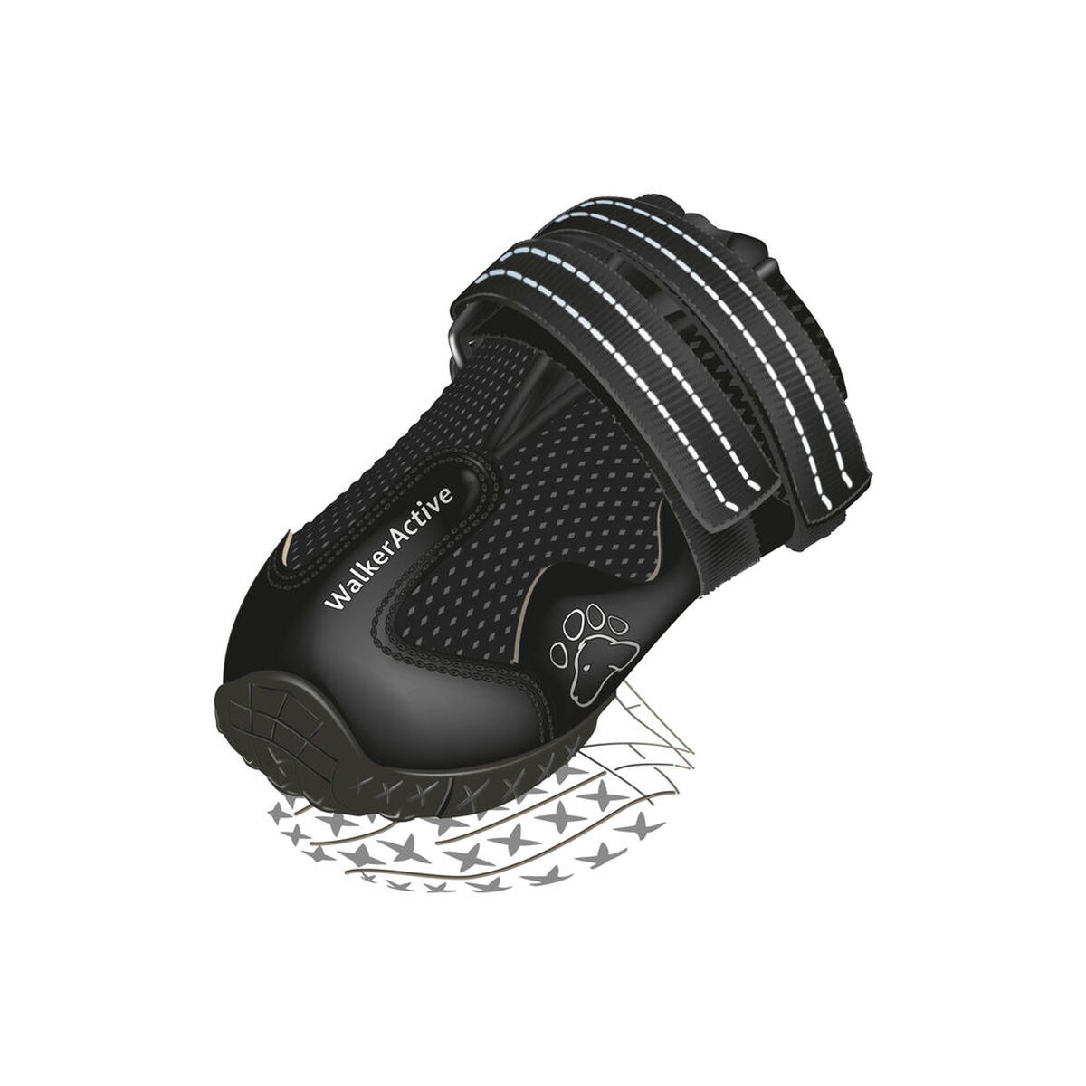 Παλτό Σκύλου Trixie 19461 Μαύρο