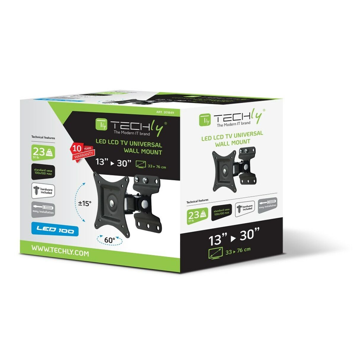 Βάση Tablet Techly 301849 Μαύρο (1 μονάδα) Βάση Tablet Techly 301849 Μαύρο (1 μονάδα)