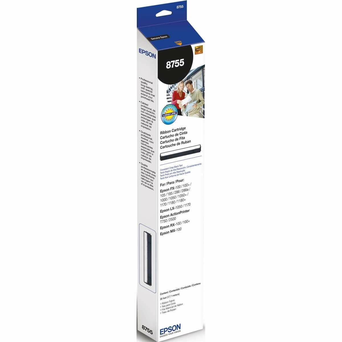 Αυθεντική Μητρική Ταινία Epson LX-1350 Μαύρο Νάιλον Αυθεντική Μητρική Ταινία Epson LX-1350 Μαύρο Νάιλον