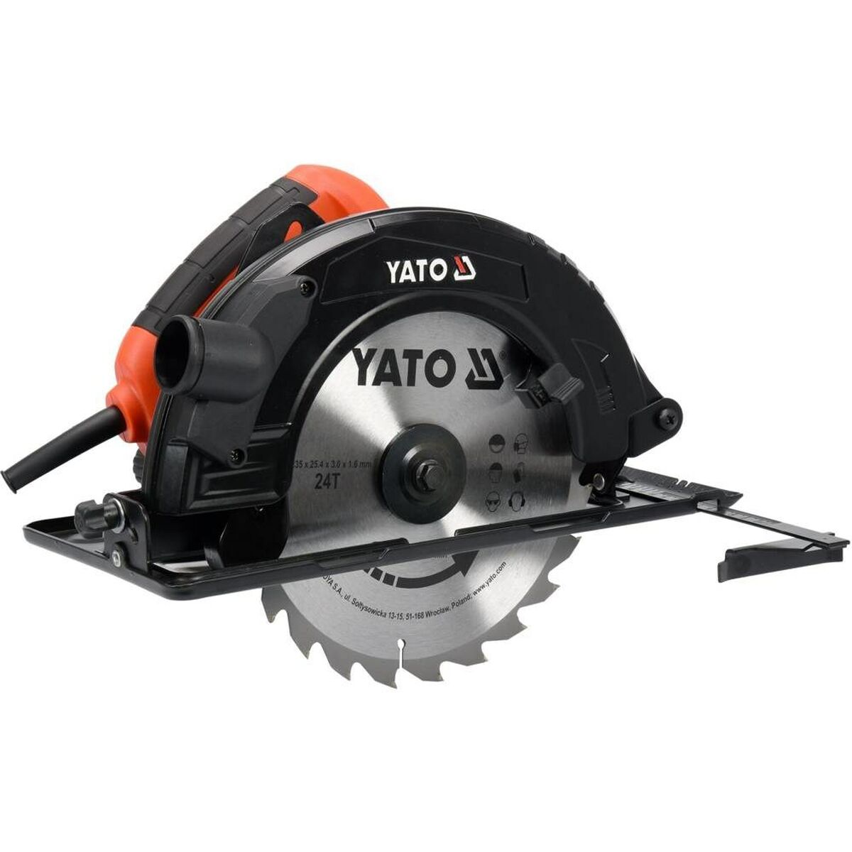 Kυκλικό πριόνι Yato YT-82154 220-240 V 2800 W Kυκλικό πριόνι Yato YT-82154 220-240 V 2800 W