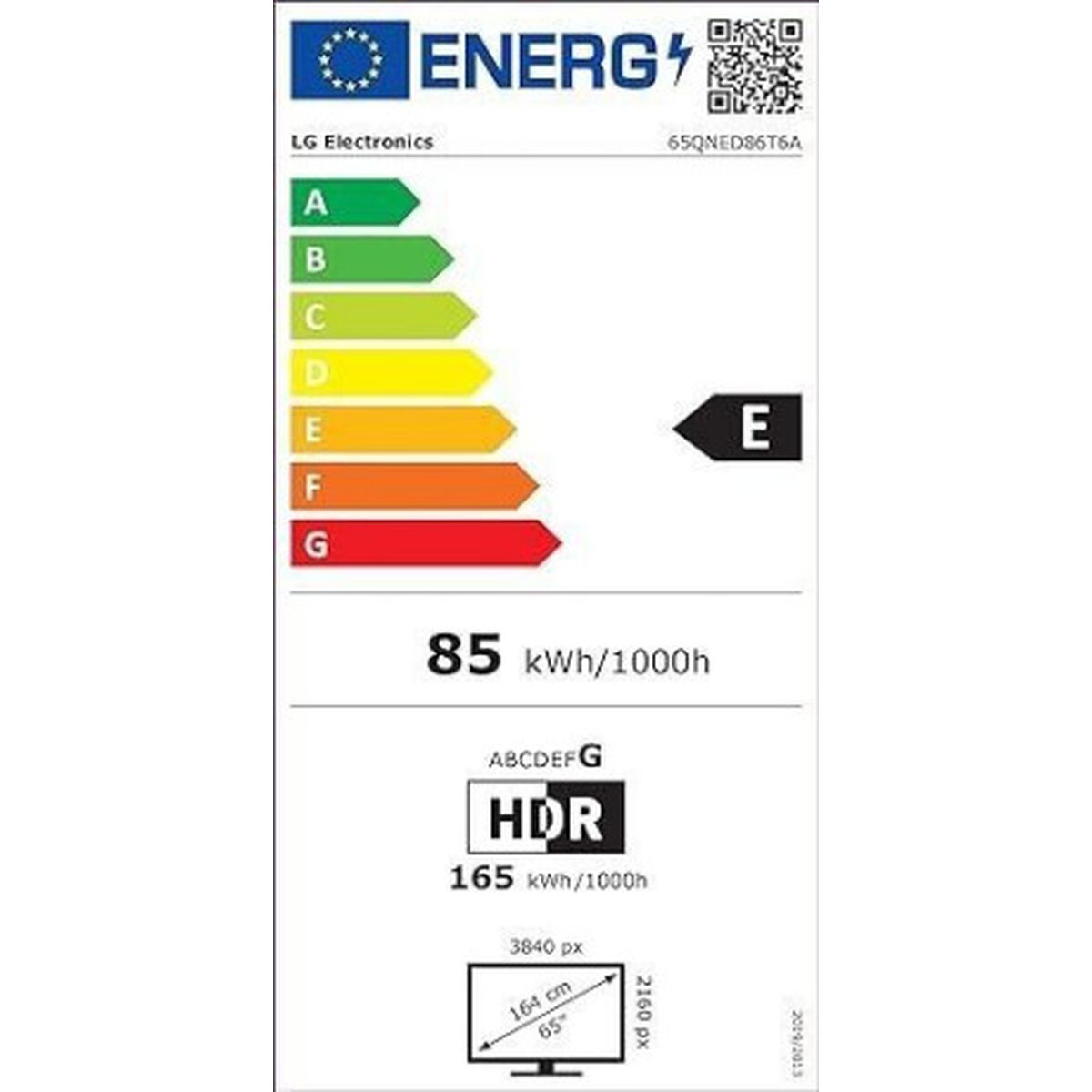 Smart TV LG 65QNED86T6A 65 65 Smart TV LG 65QNED86T6A 65 65