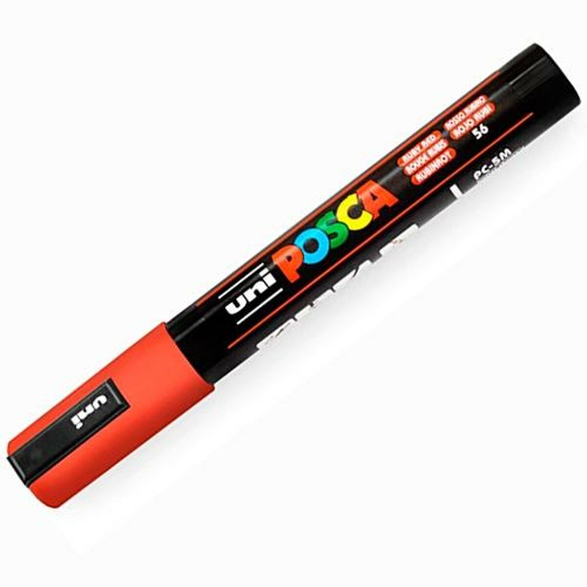 Ακρυλικό δείκτη χρώματος POSCA PC-5M Ruby 1,8-2,5 mm (x6) Ακρυλικό δείκτη χρώματος POSCA PC-5M Ruby 1,8-2,5 mm (x6)