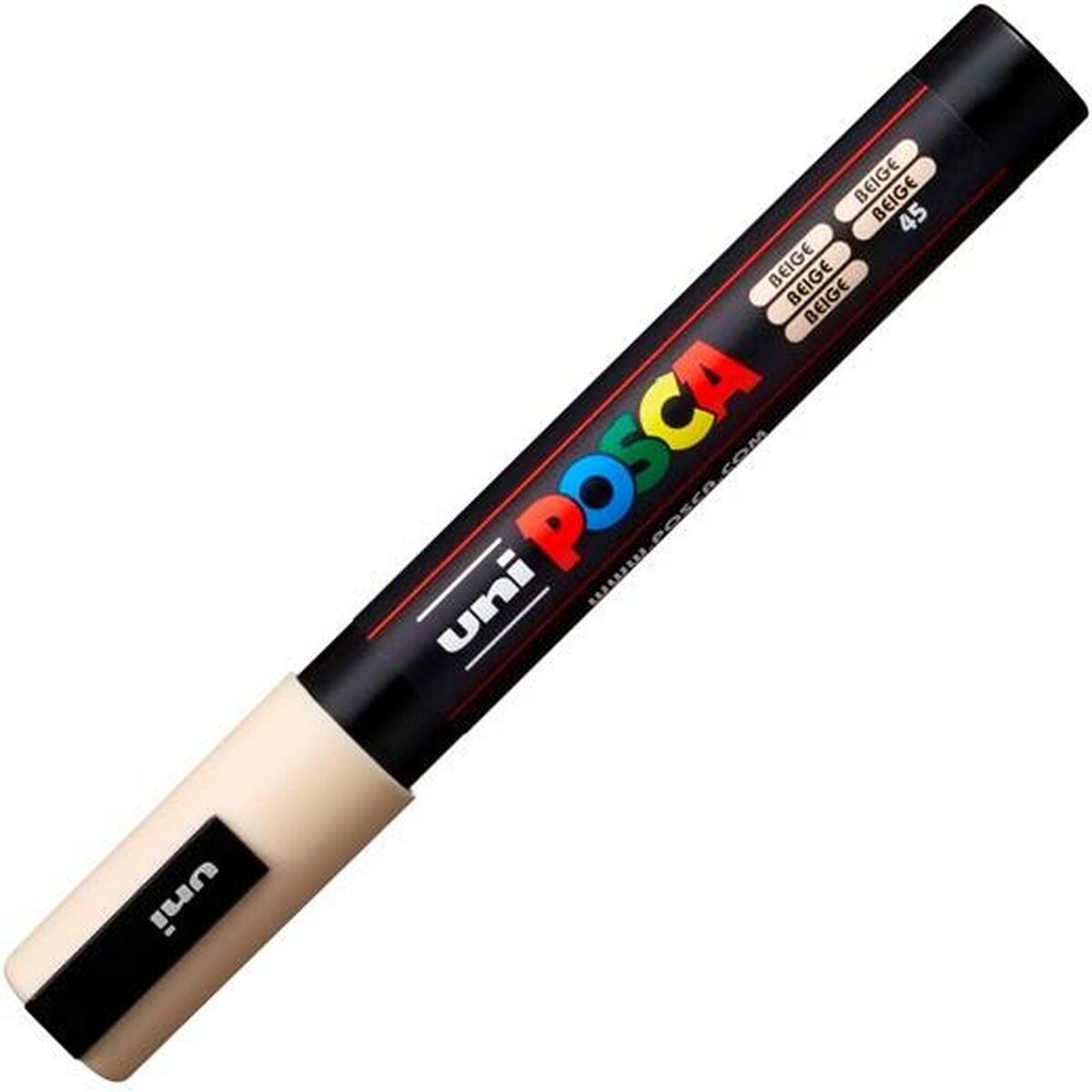 Ακρυλικό δείκτη χρώματος POSCA PC-5M Μπεζ 1,8-2,5 mm (x6) Ακρυλικό δείκτη χρώματος POSCA PC-5M Μπεζ 1,8-2,5 mm (x6)