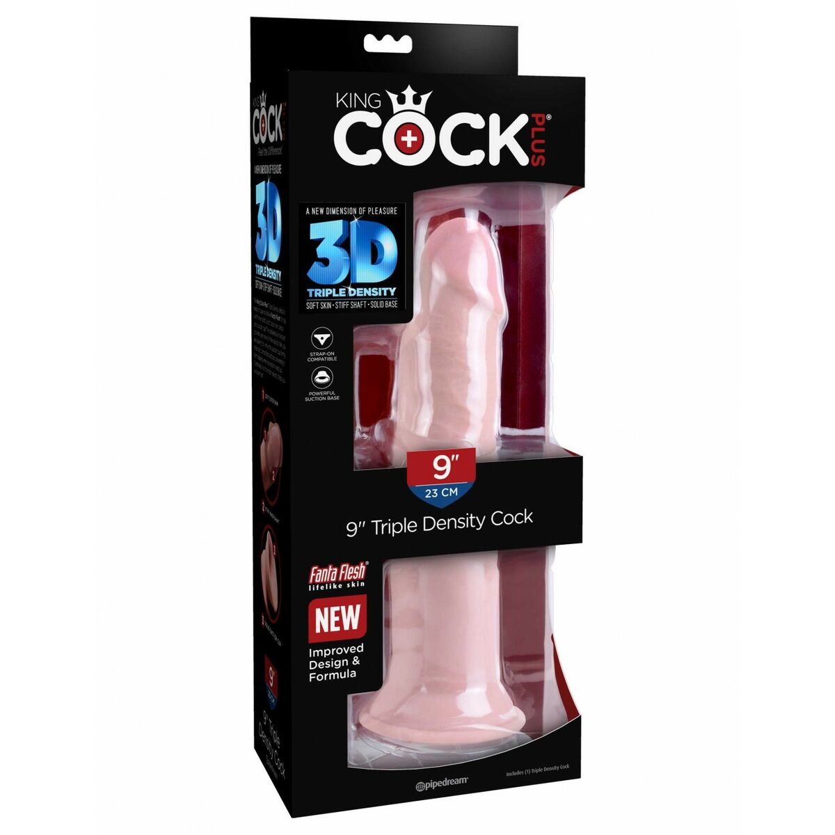 Φαλλός Pipedream King Cock Plus Φυσικό Φαλλός Pipedream King Cock Plus Φυσικό