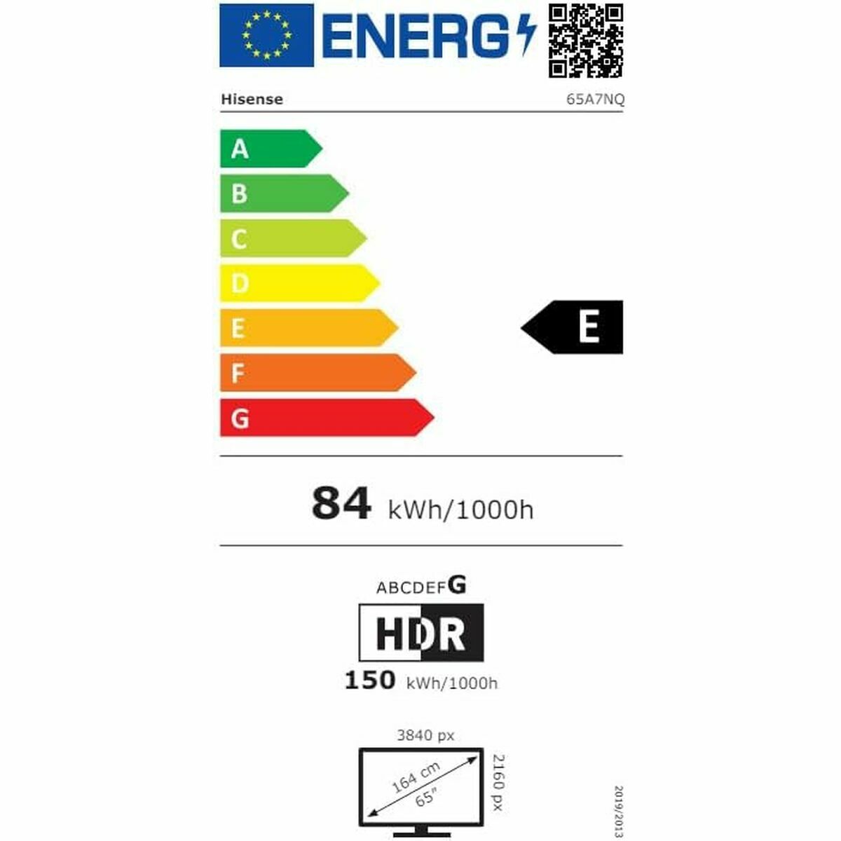 Smart TV Hisense 65A7NQ 4K Ultra HD HDR QLED 65 Smart TV Hisense 65A7NQ 4K Ultra HD HDR QLED 65