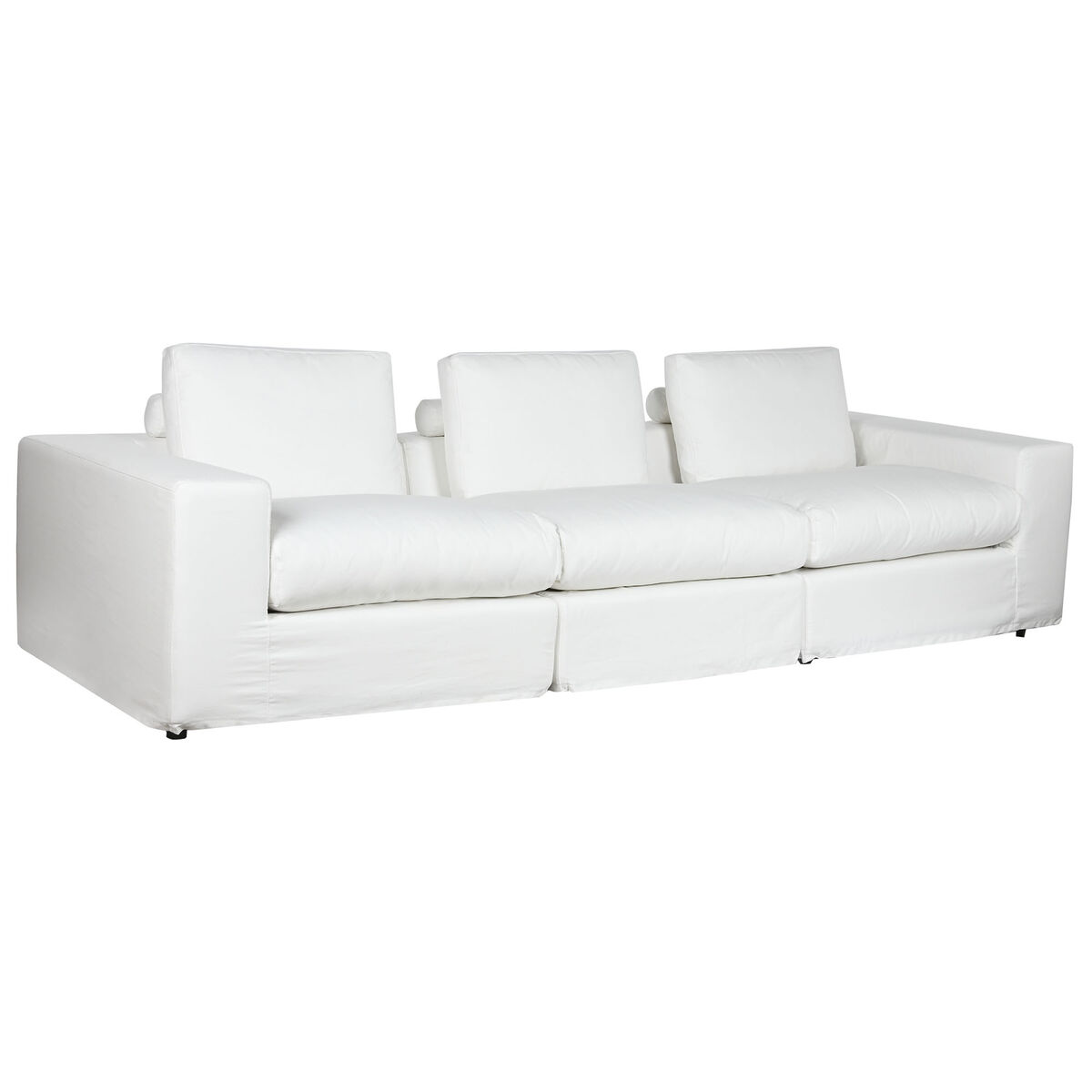 Καναπές Home ESPRIT Λευκό Σύγχρονη 286 x 95,5 x 57 cm Καναπές Home ESPRIT Λευκό Σύγχρονη 286 x 95,5 x 57 cm