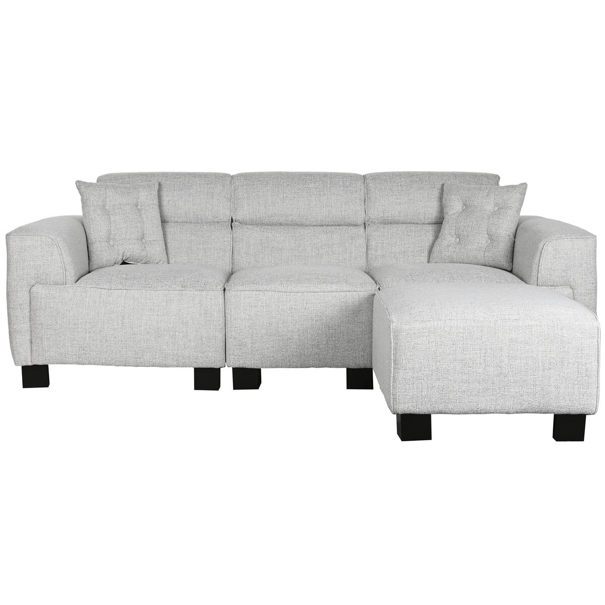 Καναπές Home ESPRIT Γκρι Σύγχρονη 231 x 170 x 82 cm Καναπές Home ESPRIT Γκρι Σύγχρονη 231 x 170 x 82 cm