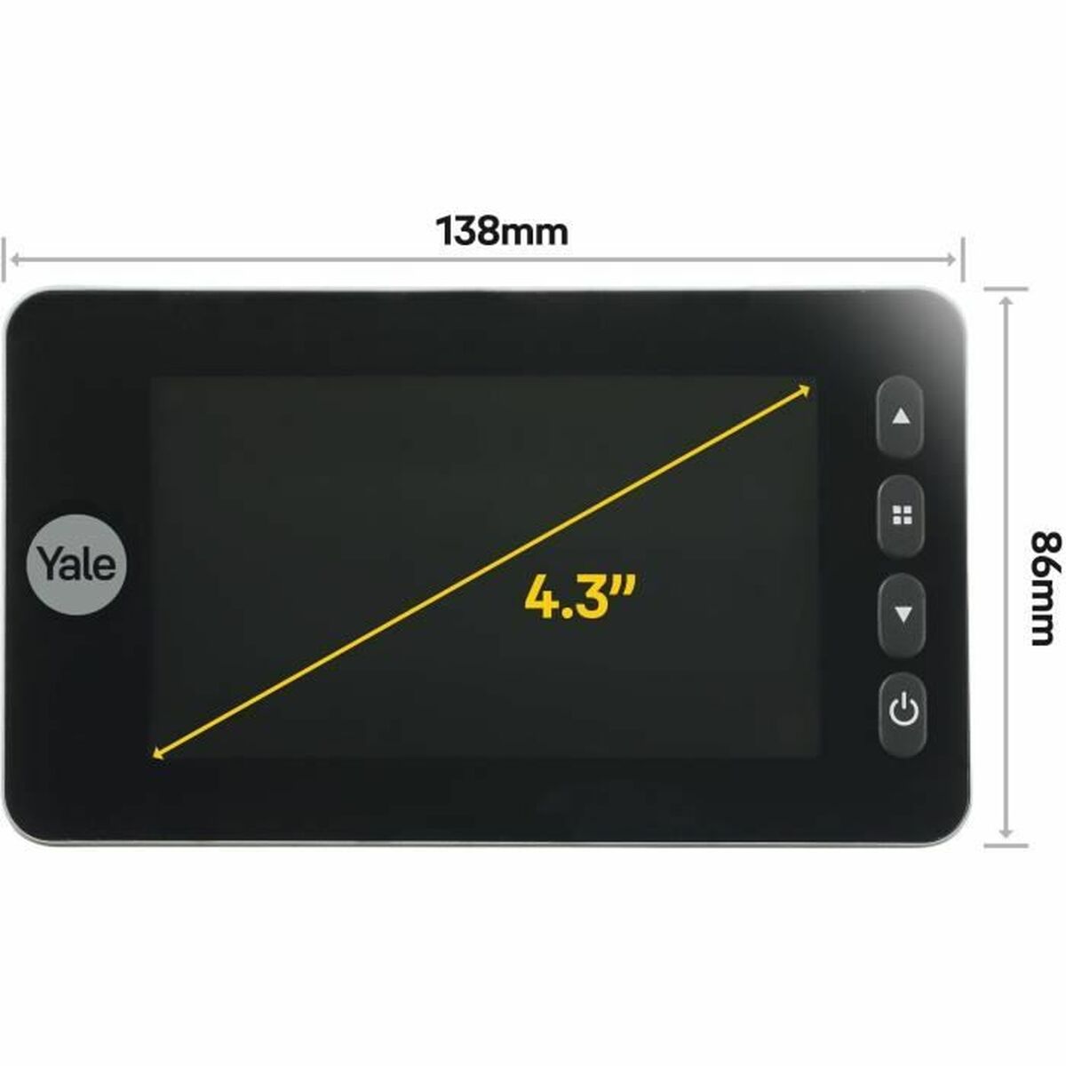 Κάμερα Επιτήρησης Yale 45-5800-1443-00-6011 9 V Κάμερα Επιτήρησης Yale 45-5800-1443-00-6011 9 V