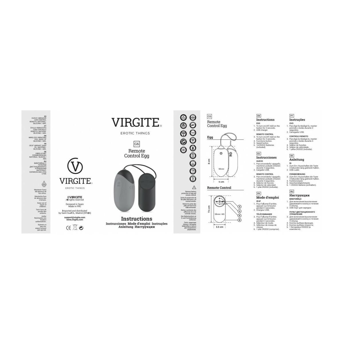 Δονητής Egg Virgite Ροζ Δονητής Egg Virgite Ροζ