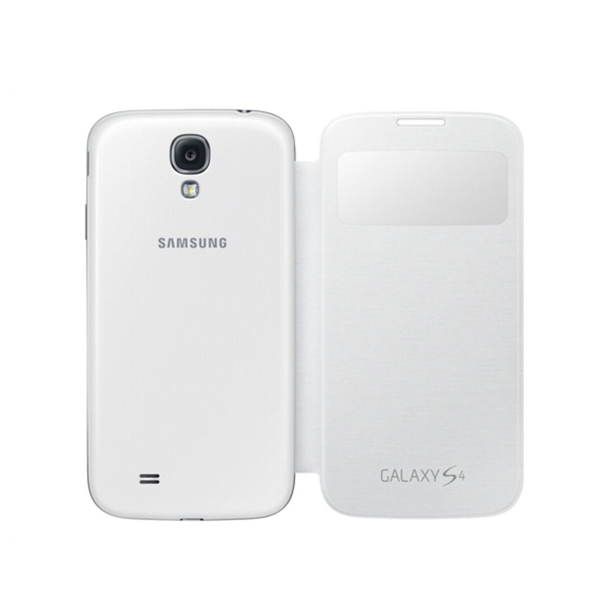 Θήκη Flip-Cover για το Κινητό Samsung Galaxy S4 i9500 Λευκό Θήκη Flip-Cover για το Κινητό Samsung Galaxy S4 i9500 Λευκό