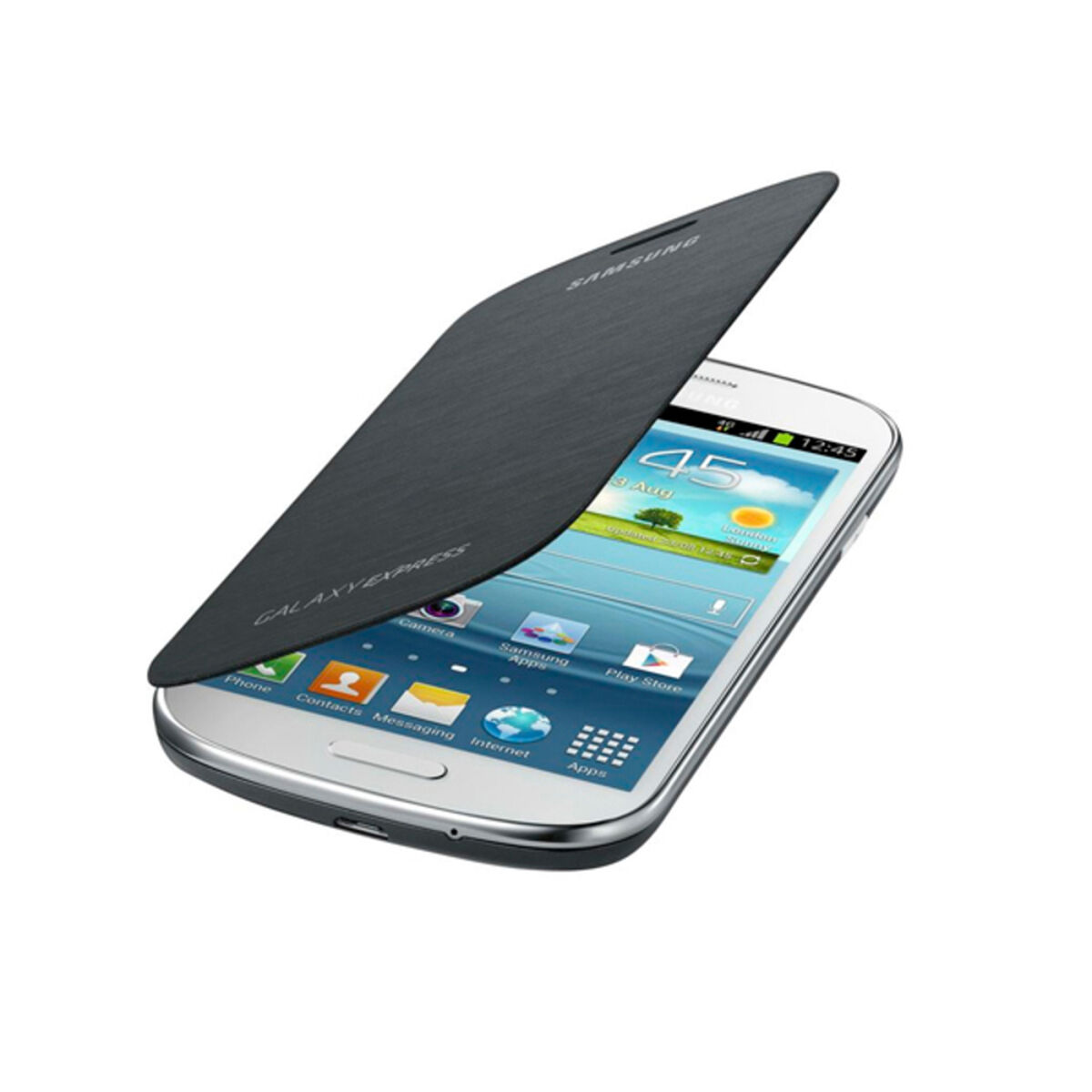Θήκη Flip-Cover για το Κινητό Samsung Galaxy Express I8730 Γκρι Θήκη Flip-Cover για το Κινητό Samsung Galaxy Express I8730 Γκρι