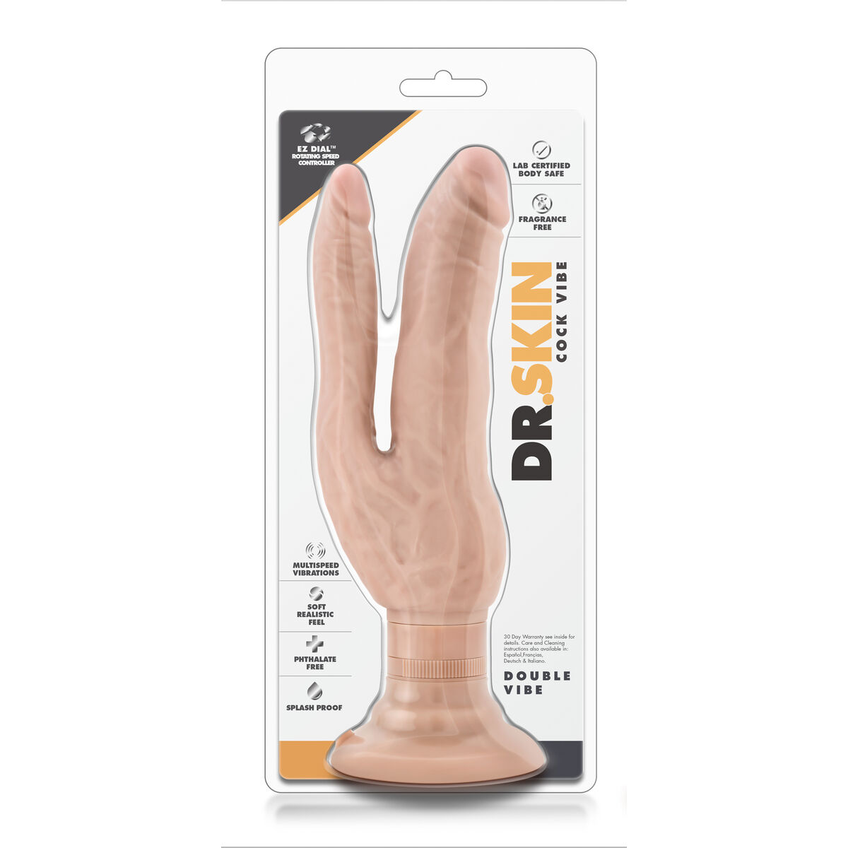 Αυνανιστήρι Διπλής Διείσδυσης Stroker Blush Dr Skin Αυνανιστήρι Διπλής Διείσδυσης Stroker Blush Dr Skin