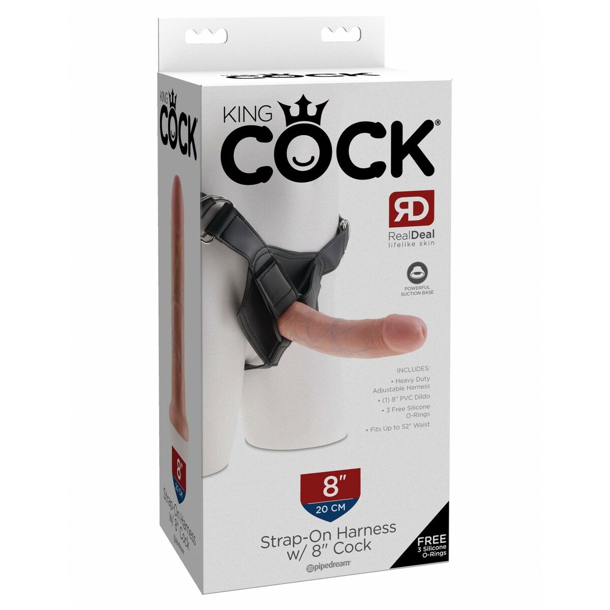 Φαλλός strap-on Pipedream - King Cock