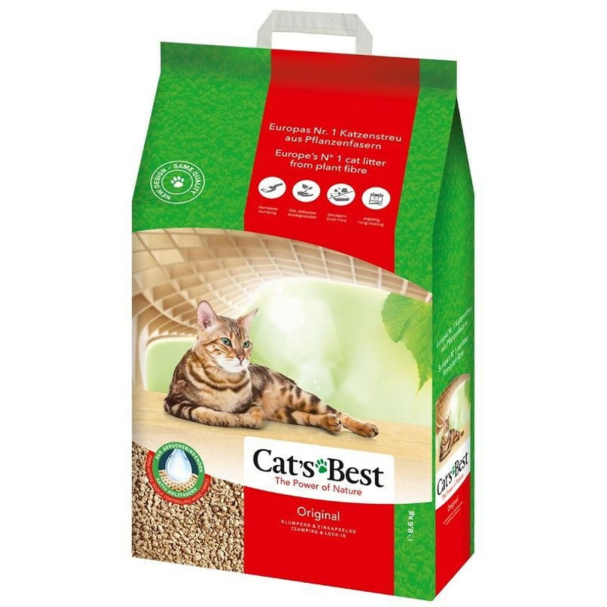 Αμμος για Γάτες Cat's Best EcoPlus 20 L Μπεζ Αμμος για Γάτες Cat's Best EcoPlus 20 L Μπεζ