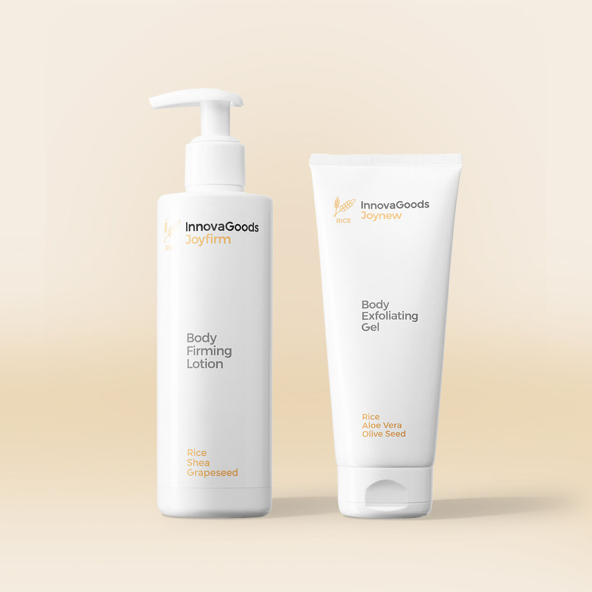 Διπλό Πακέτο Περιποίησης Σώματος Rice InnovaGoods