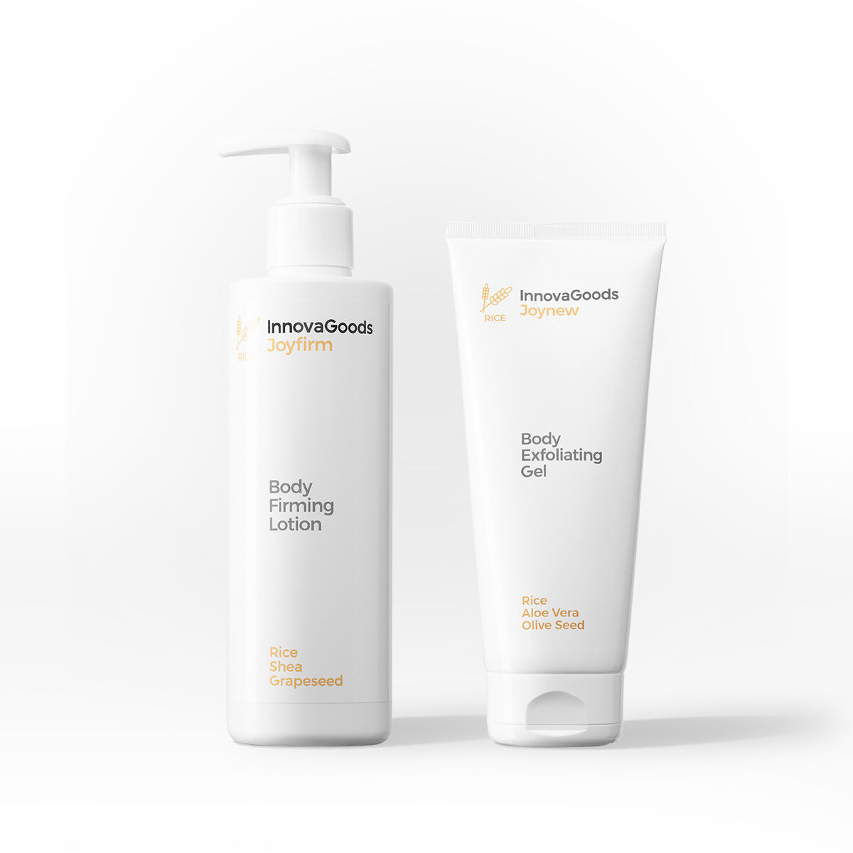 Διπλό Πακέτο Περιποίησης Σώματος Rice InnovaGoods