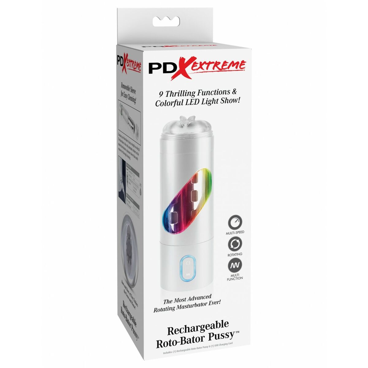 Αυνανιστήρι Pipedream PDX EXTREME RECHARGEABLE ROTO-BATOR PUSSY