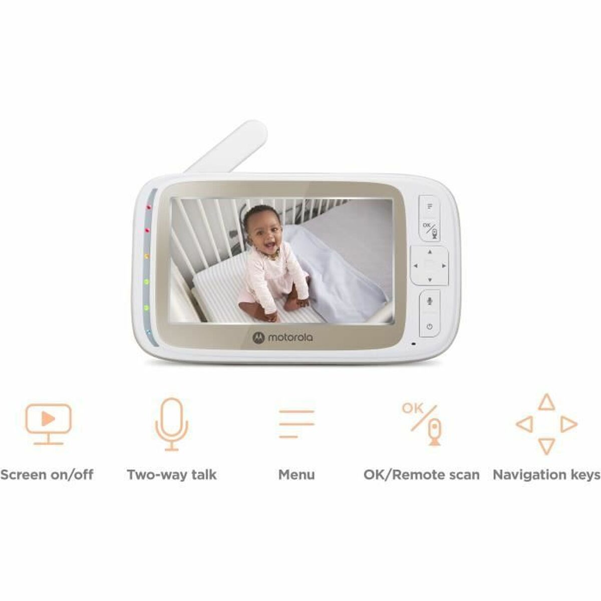 Οθόνη Ελέγχου Μωρού Motorola MOTOVM85 Οθόνη Ελέγχου Μωρού Motorola MOTOVM85