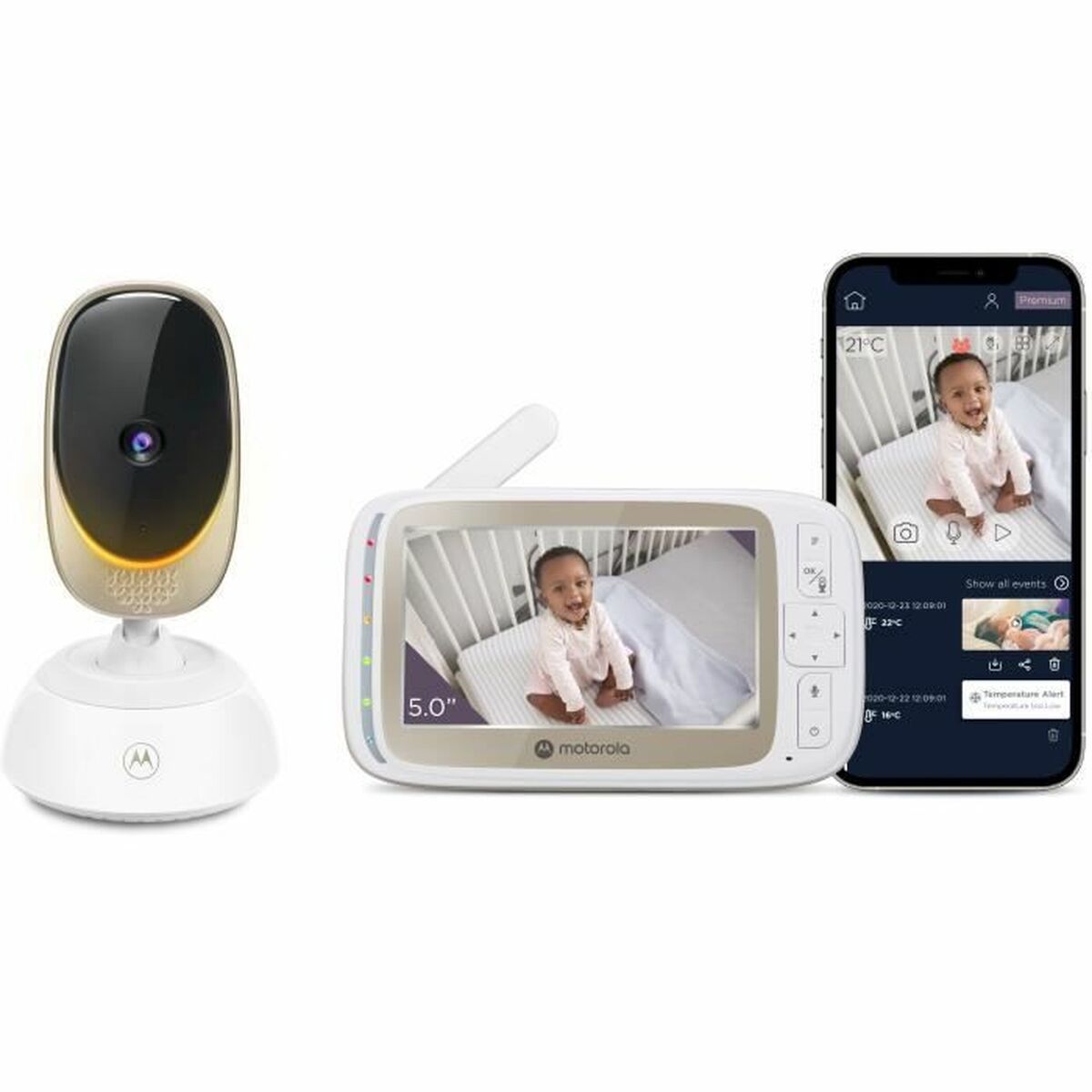 Οθόνη Ελέγχου Μωρού Motorola MOTOVM85 Οθόνη Ελέγχου Μωρού Motorola MOTOVM85