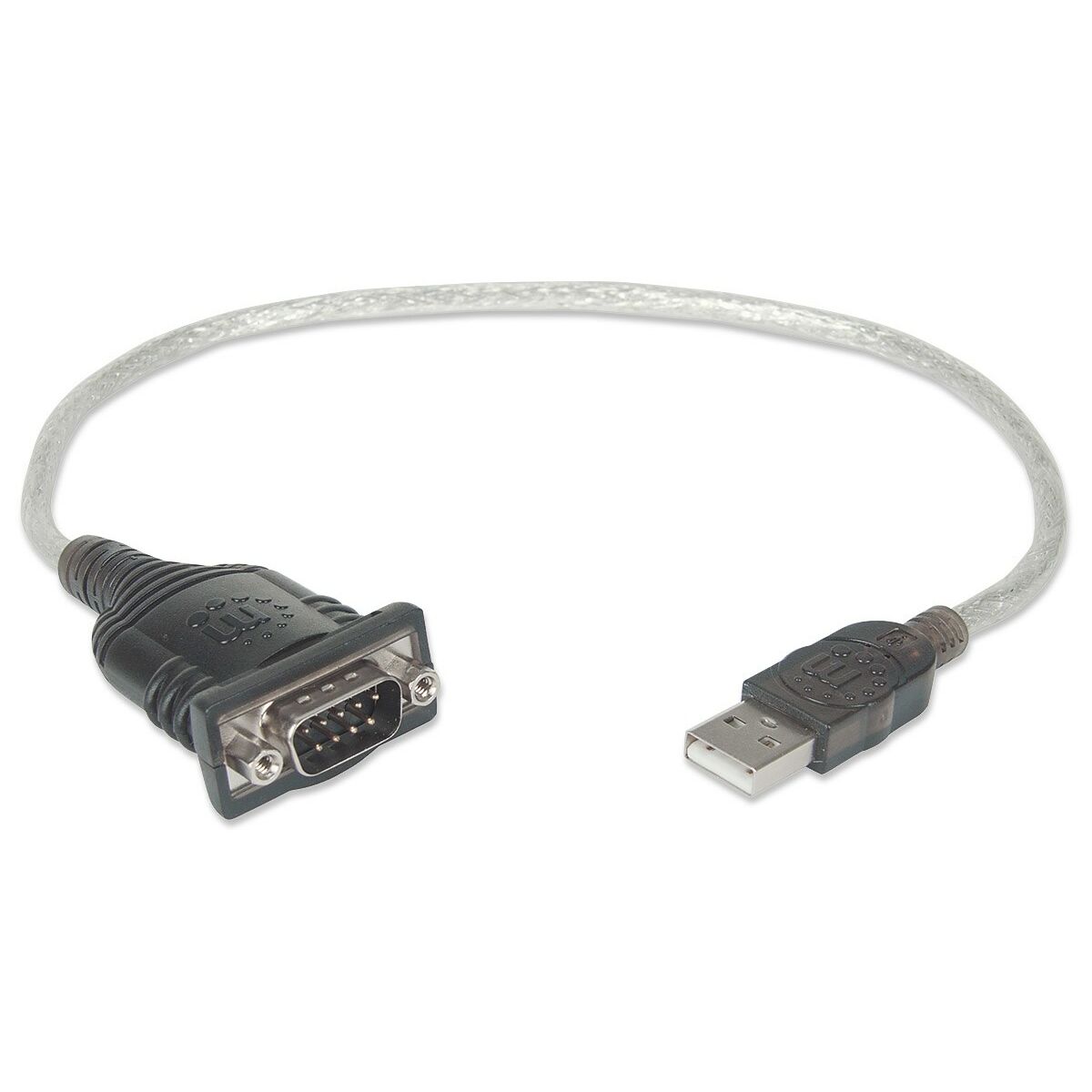 Αντάπτορας USB σε Θύρα Σειράς Manhattan 205146 0,45 cm Αντάπτορας USB σε Θύρα Σειράς Manhattan 205146 0,45 cm