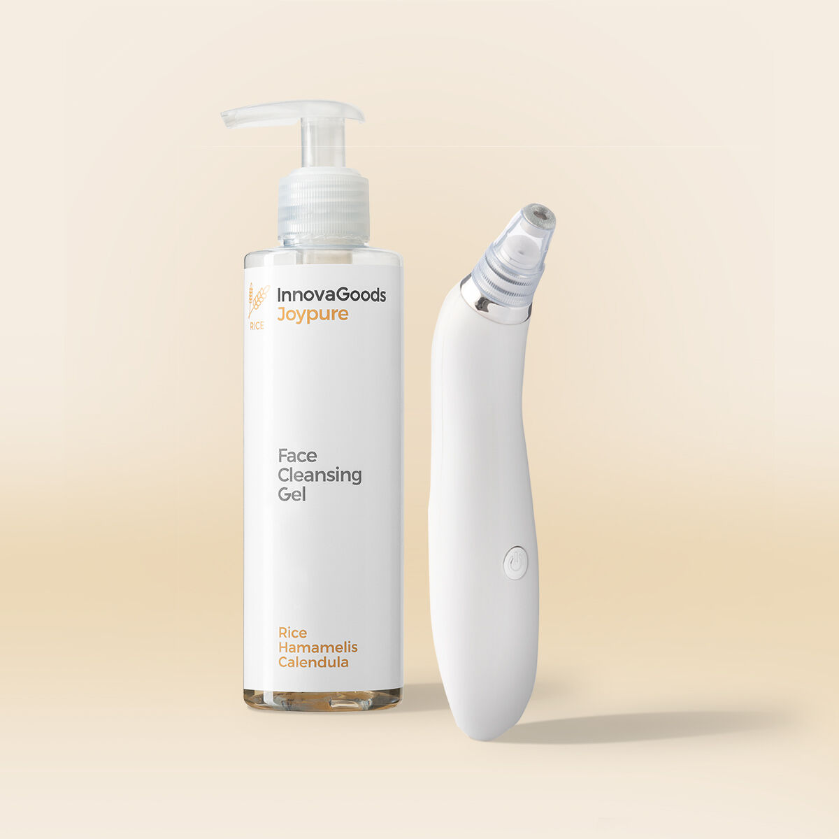 Πακέτο Περιποίησης Kαθαρισμού Προσώπου Rice InnovaGoods