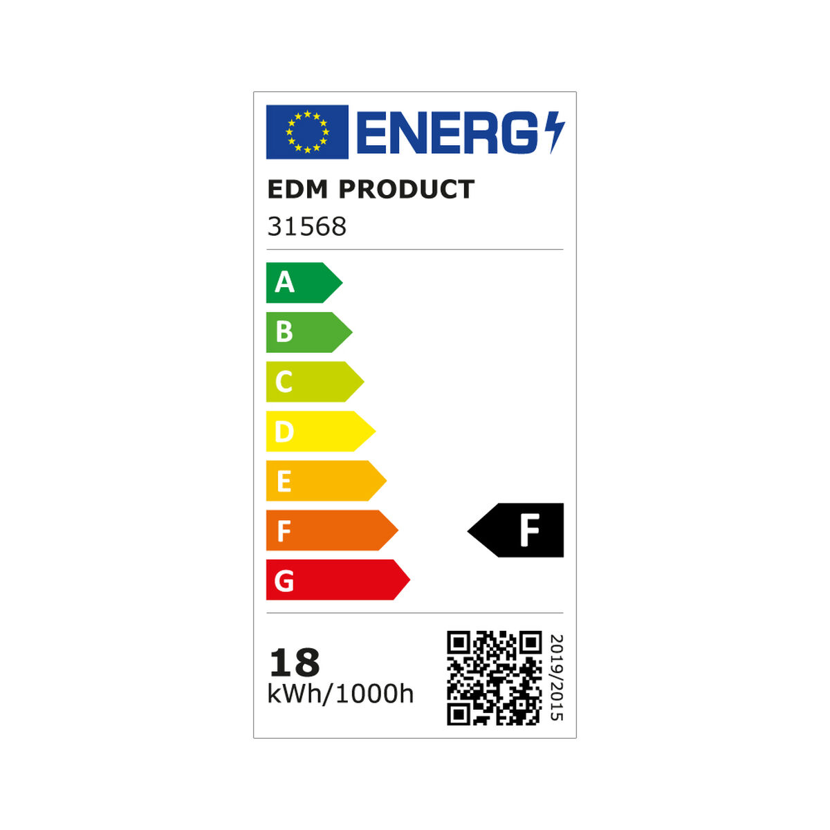 Downlight LED EDM 31568 18 W Ø 22 x 3,2 cm 3 Μονάδες (4000 K) Downlight LED EDM 31568 18 W Ø 22 x 3,2 cm 3 Μονάδες (4000 K)