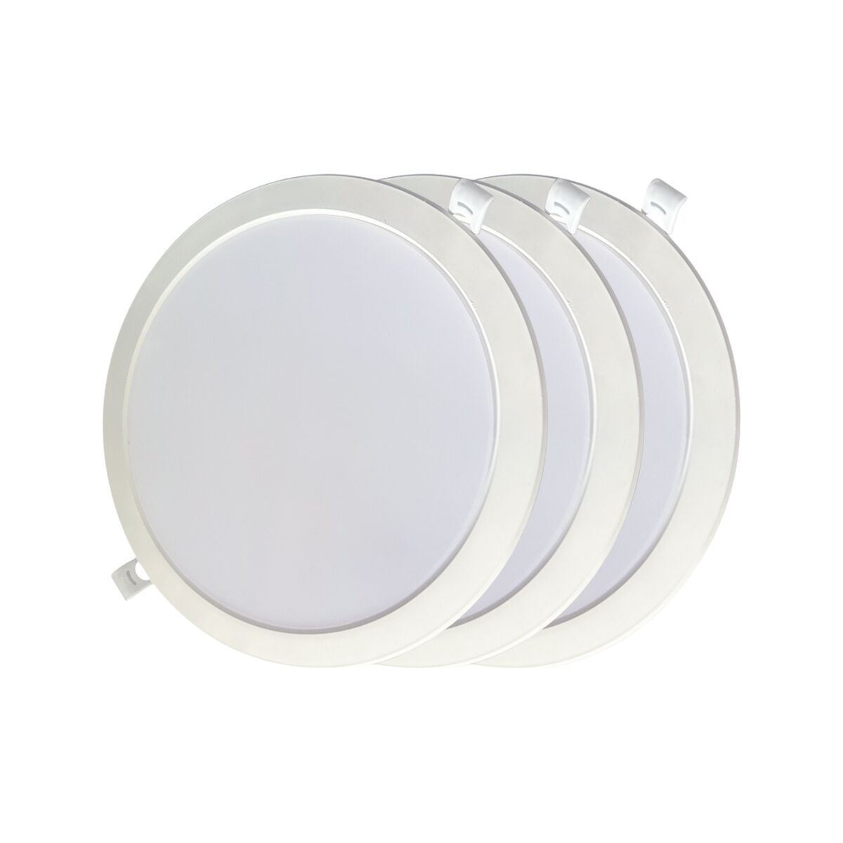 Downlight LED EDM 31568 18 W Ø 22 x 3,2 cm 3 Μονάδες (4000 K) Downlight LED EDM 31568 18 W Ø 22 x 3,2 cm 3 Μονάδες (4000 K)