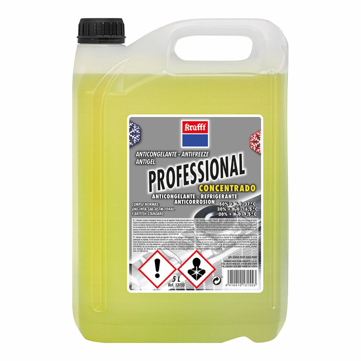 Αντιψυκτικά Krafft Professional 5 L Συμπυκνωμένο Αντιψυκτικά Krafft Professional 5 L Συμπυκνωμένο