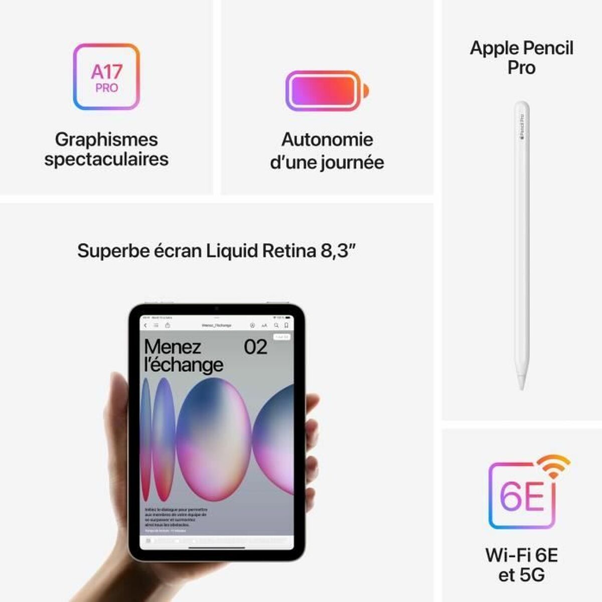 Tablet Apple iPad mini 8,3 Tablet Apple iPad mini 8,3