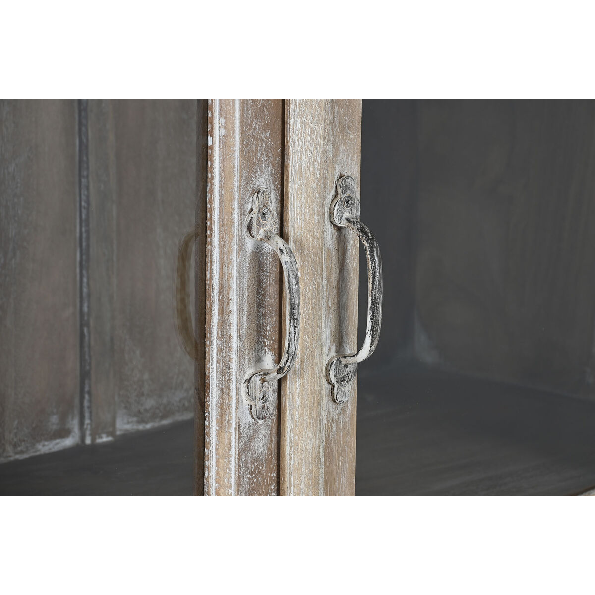 Eκθεσιακό σταντ Home ESPRIT Λευκό Ξύλο από Μάνγκο 120 X 44 X 210 cm