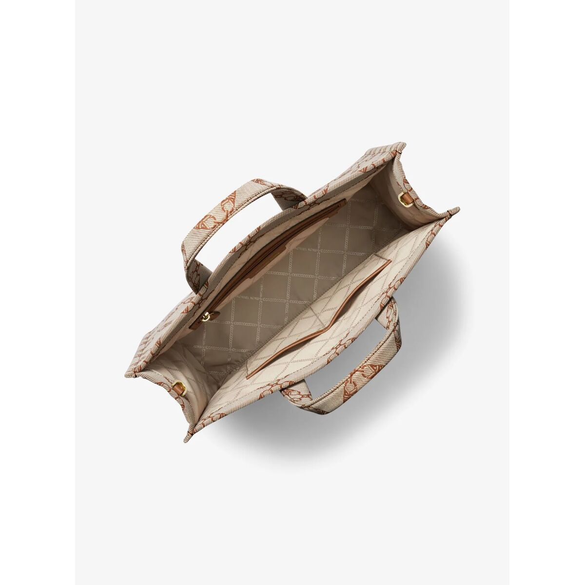 Γυναικεία Τσάντα Michael Kors Gigi Καφέ 39 x 30 x 10 cm Γυναικεία Τσάντα Michael Kors Gigi Καφέ 39 x 30 x 10 cm