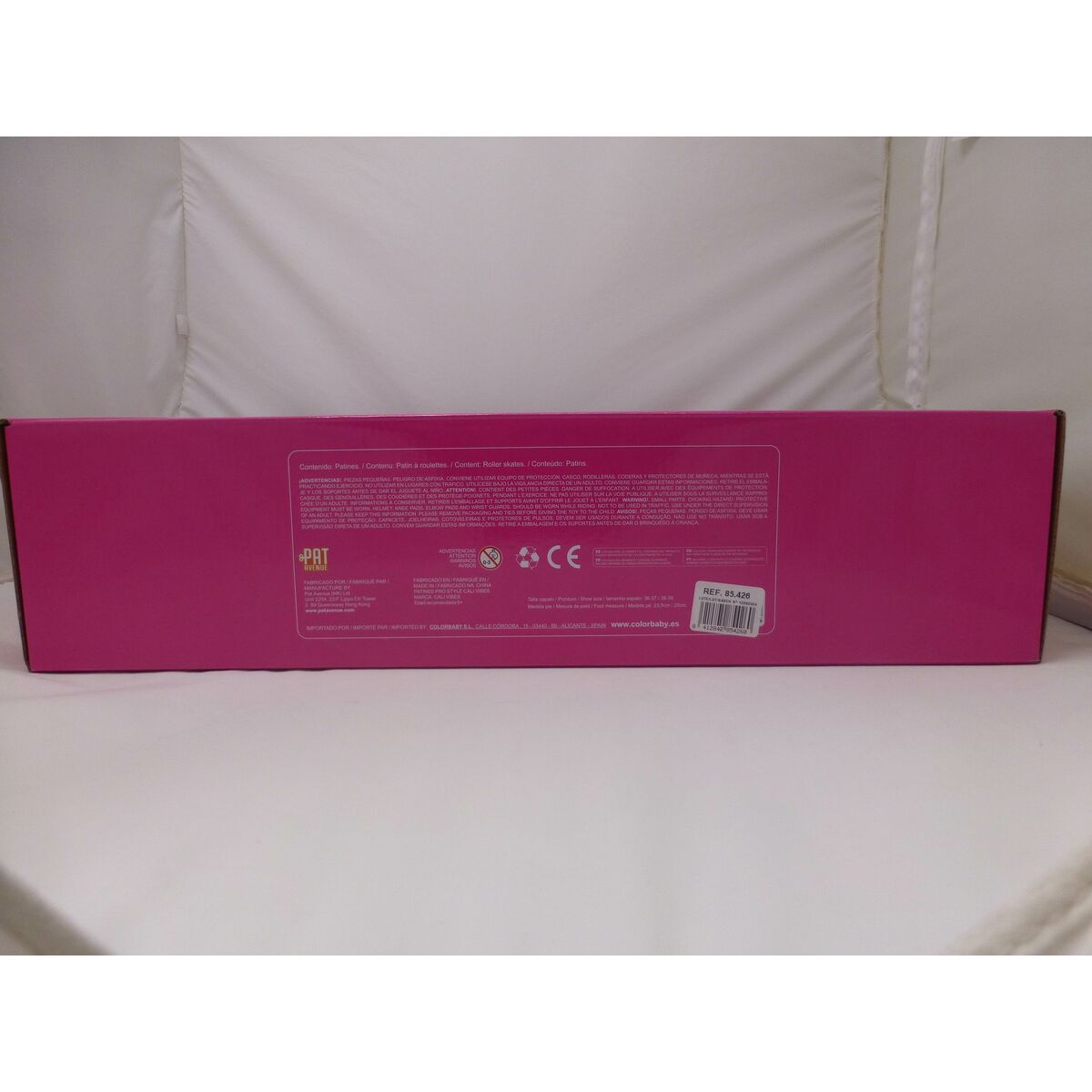 In-Line πατίνια Colorbaby Κίτρινο 36-37 (4 Μονάδες) In-Line πατίνια Colorbaby Κίτρινο 36-37 (4 Μονάδες)