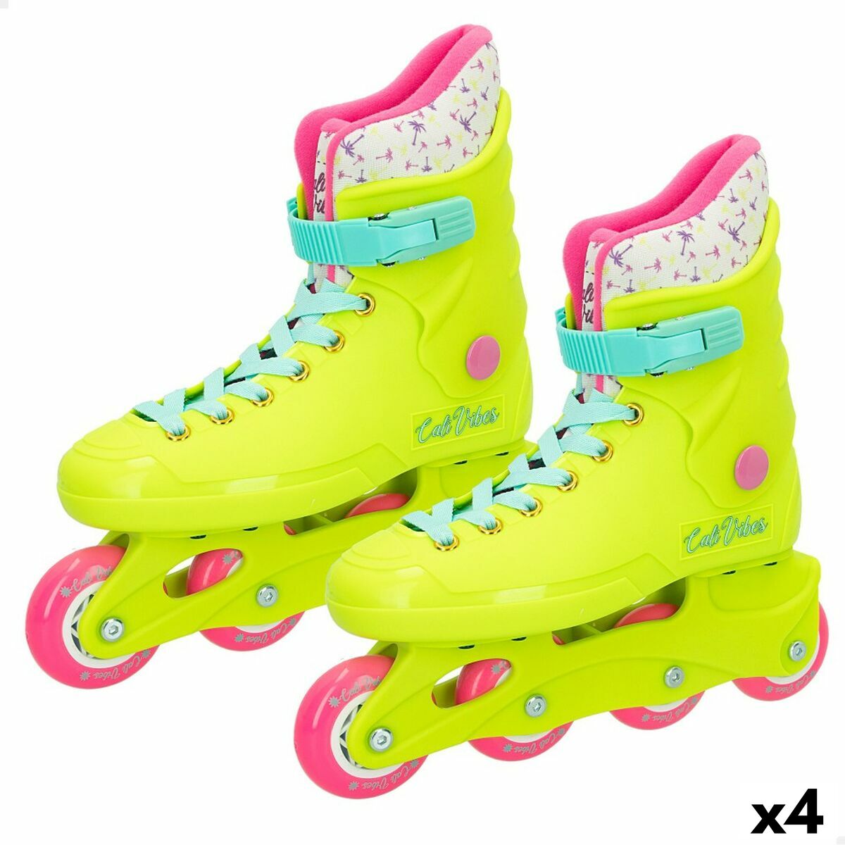 In-Line πατίνια Colorbaby Κίτρινο 36-37 (4 Μονάδες) In-Line πατίνια Colorbaby Κίτρινο 36-37 (4 Μονάδες)