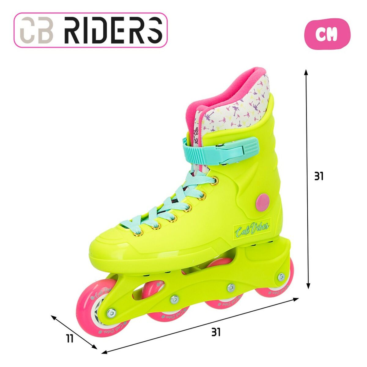 In-Line πατίνια Colorbaby Κίτρινο 38-39 (4 Μονάδες) In-Line πατίνια Colorbaby Κίτρινο 38-39 (4 Μονάδες)