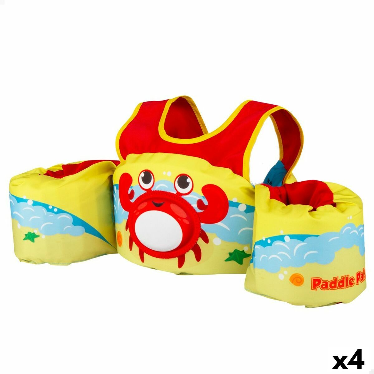 Ζωηρόχρωμο AquaSport 56 x 25 x 20 cm Κάβουρας (4 Μονάδες) Ζωηρόχρωμο AquaSport 56 x 25 x 20 cm Κάβουρας (4 Μονάδες)