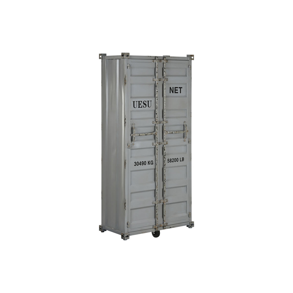Μπουκαλοθήκη Home ESPRIT Sky μπλε 76,5 x 41 x 157,5 cm Μπουκαλοθήκη Home ESPRIT Sky μπλε 76,5 x 41 x 157,5 cm