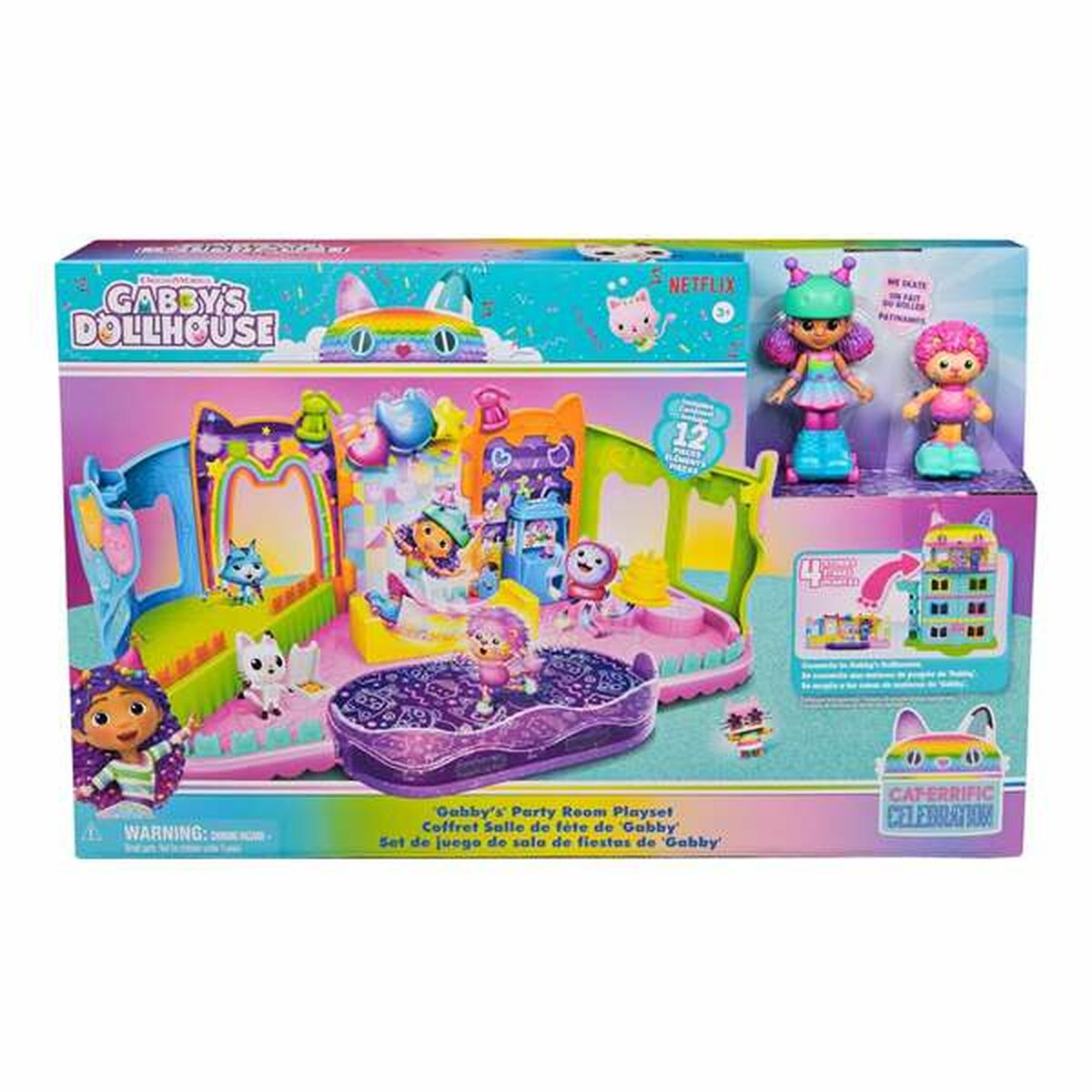 Playset Gabby's Dollhouse 26,2 x 41,9 x 8,1 cm Playset Gabby's Dollhouse 26,2 x 41,9 x 8,1 cm