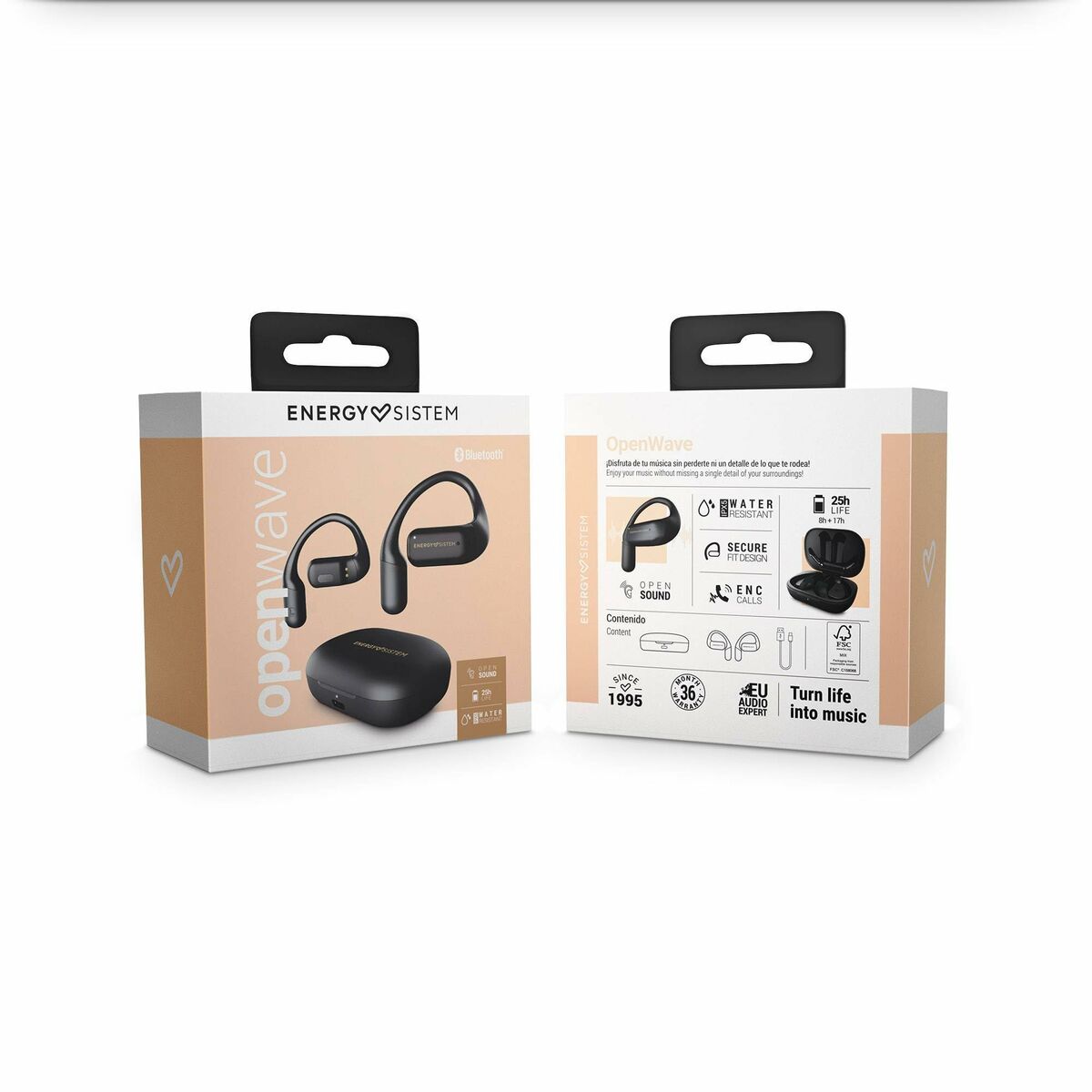 Ακουστικά in Ear Bluetooth Energy Sistem 458820 Μαύρο Ακουστικά in Ear Bluetooth Energy Sistem 458820 Μαύρο