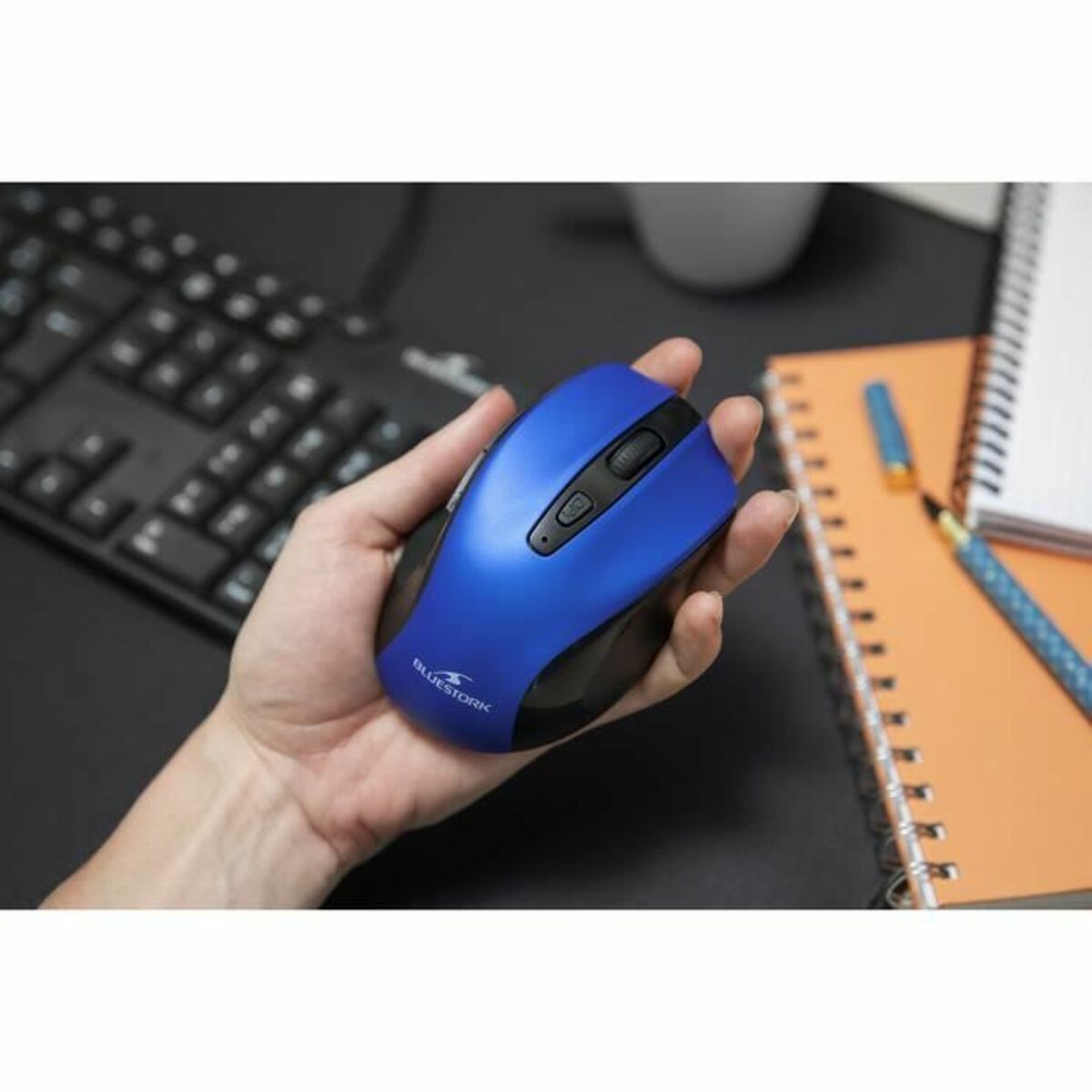 Bluetooth Ασύρματο Ποντίκι Bluestork OFFICE 75 Μαύρο Bluetooth Ασύρματο Ποντίκι Bluestork OFFICE 75 Μαύρο