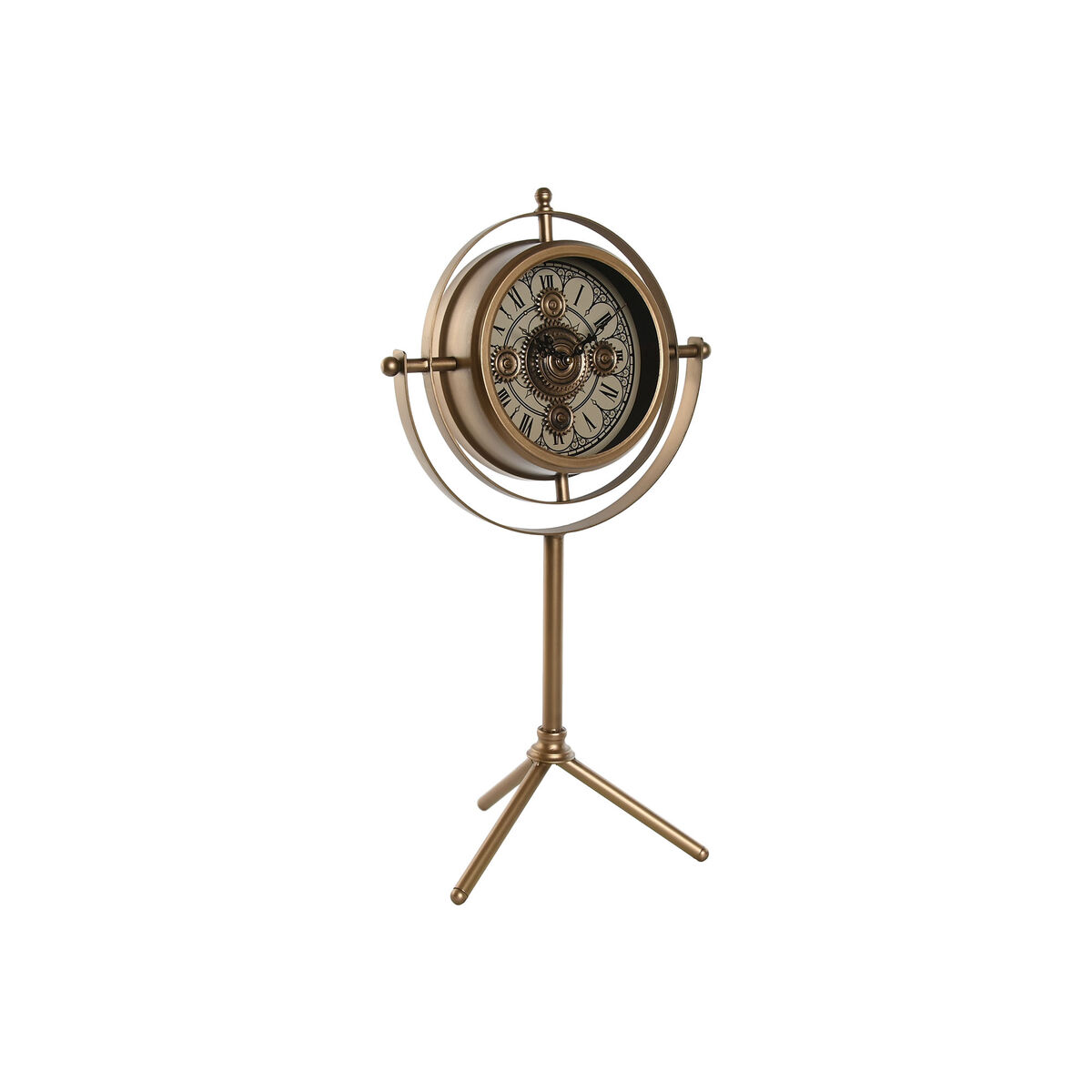 Bordklokke Home ESPRIT Χρυσό Μέταλλο Κρυστάλλινο 36 X 24 X 66,5 cm Bordklokke Home ESPRIT Χρυσό Μέταλλο Κρυστάλλινο 36 X 24 X 66,5 cm