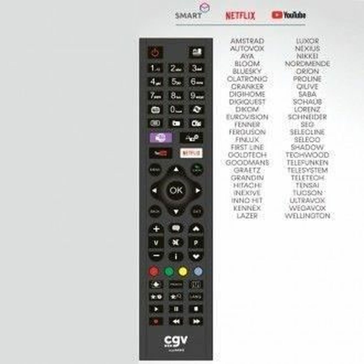 Καθολικό Τηλεχειριστήριο CGV Καθολικό Τηλεχειριστήριο CGV