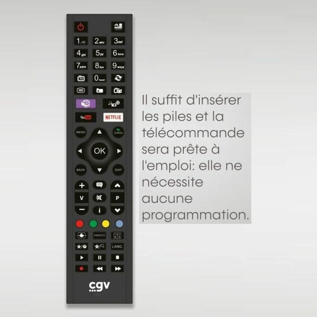 Καθολικό Τηλεχειριστήριο CGV Καθολικό Τηλεχειριστήριο CGV