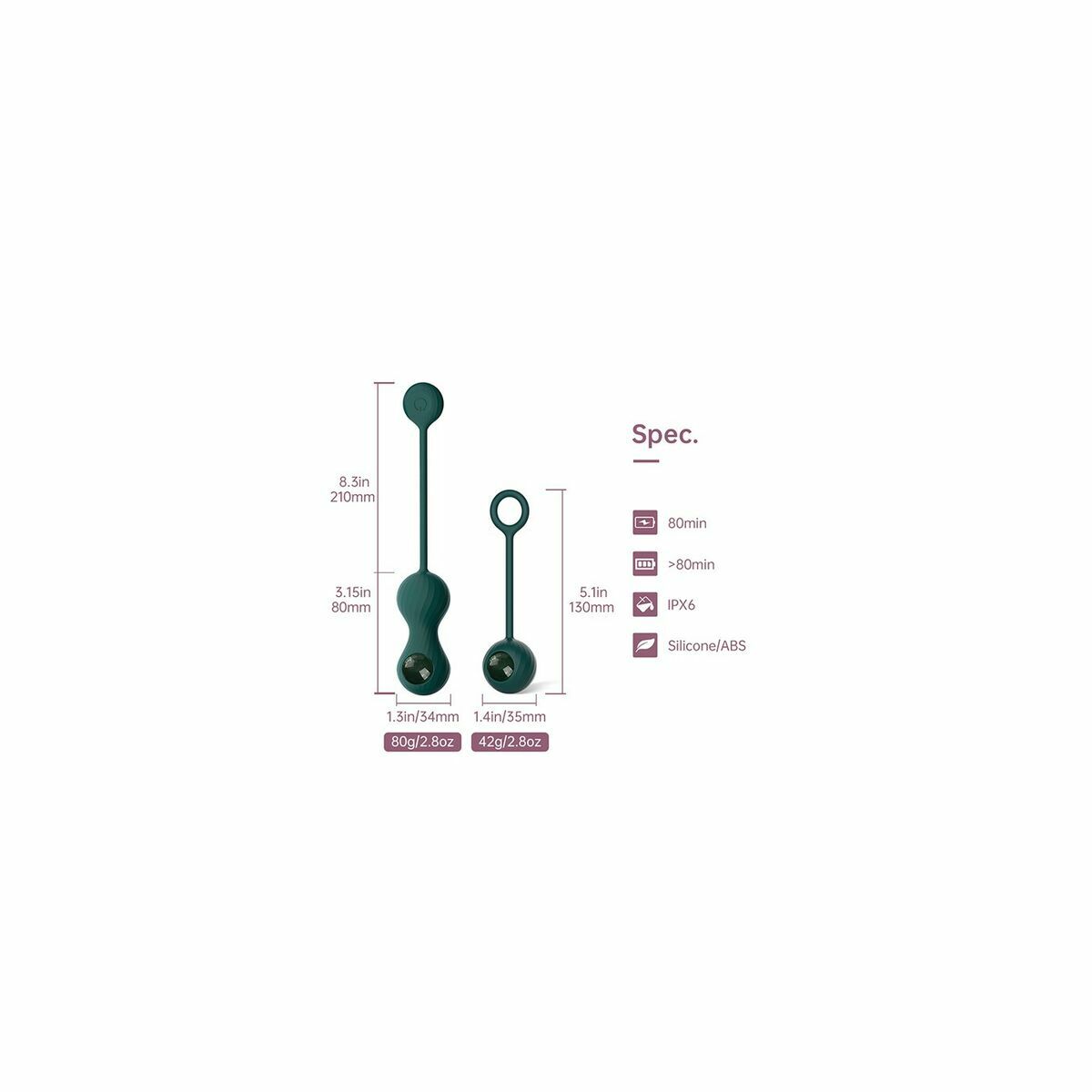 Εκπαιδευτικό κιτ με Συσκευές Δόνησης Kegel Magic Motion Εκπαιδευτικό κιτ με Συσκευές Δόνησης Kegel Magic Motion