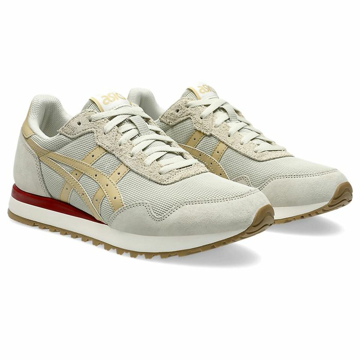 Ανδρικά Αθλητικά Παπούτσια Asics Tiger Runner II Καφέ Ανοιχτό Γκρι Ανδρικά Αθλητικά Παπούτσια Asics Tiger Runner II Καφέ Ανοιχτό Γκρι