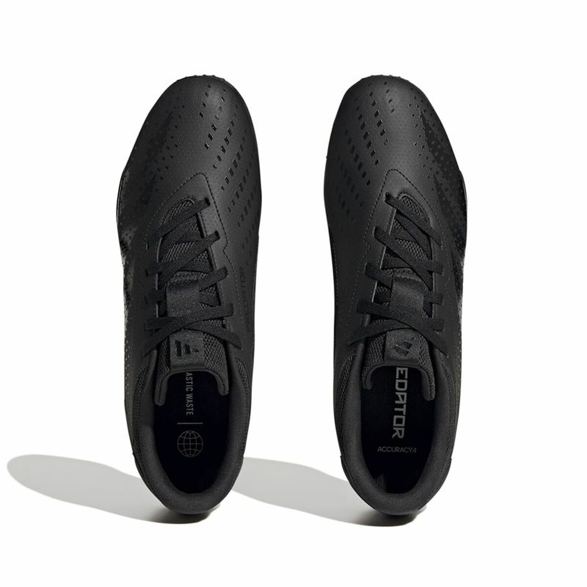 Παπούτσια Ποδοσφαίρου Σάλας για Ενήλικες Adidas Predator Accuracy.4 Μαύρο Για άνδρες και γυναίκες