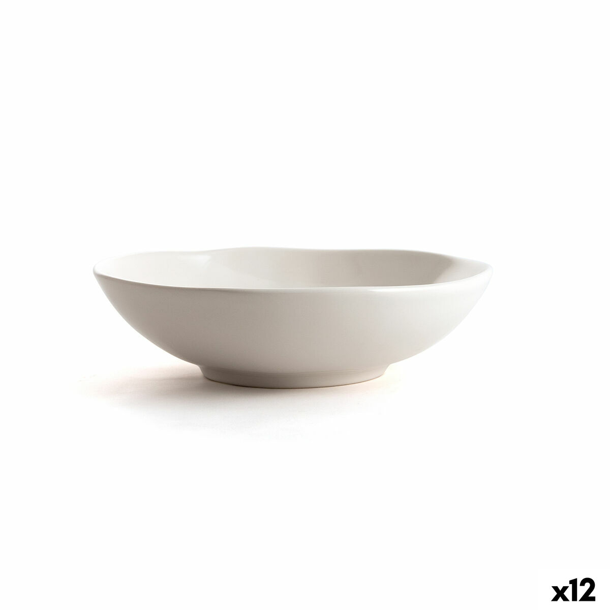 Βαθύ Πιάτο Bidasoa Cosmos Λευκό Κεραμικά 20,5 cm (12 Μονάδες) Βαθύ Πιάτο Bidasoa Cosmos Λευκό Κεραμικά 20,5 cm (12 Μονάδες)