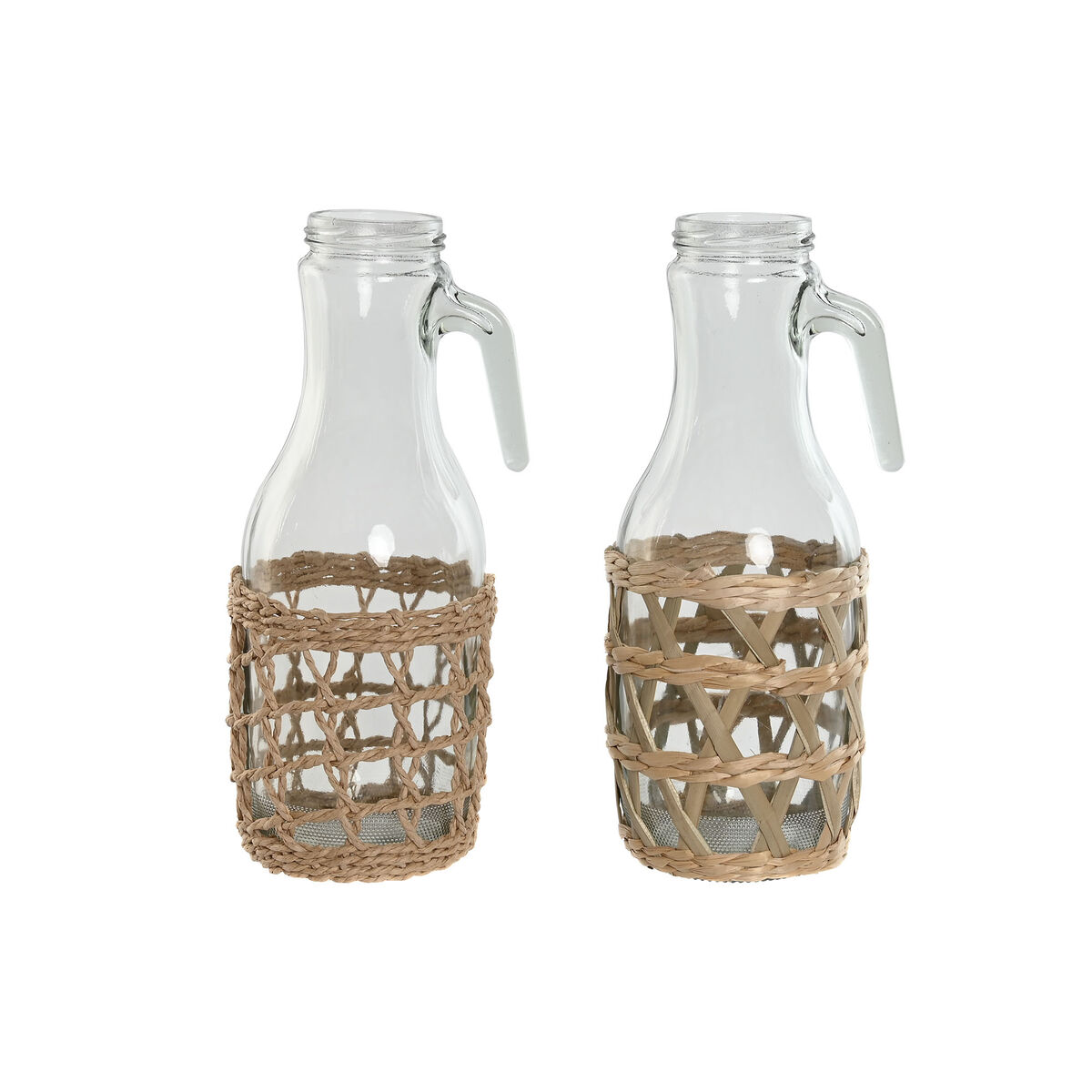 Kανάτα Home ESPRIT Φυσικό Κρυστάλλινο ίνα (x2) Kανάτα Home ESPRIT Φυσικό Κρυστάλλινο ίνα (x2)