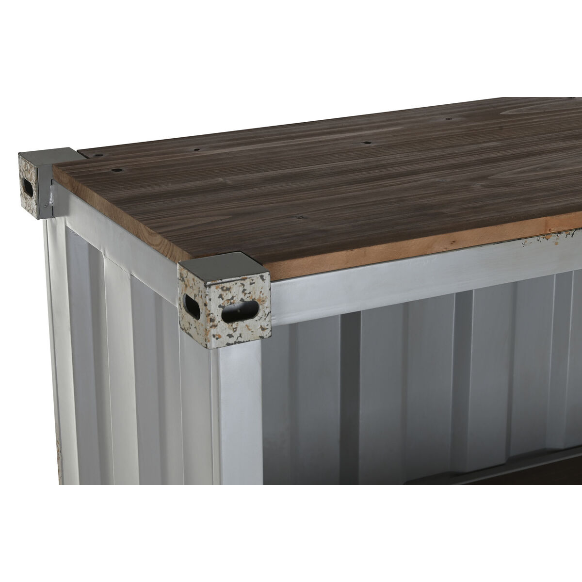 Ράφια Home ESPRIT Γκρι Sky μπλε Μέταλλο Ξύλο MDF 87 x 44 x 168,5 cm Ράφια Home ESPRIT Γκρι Sky μπλε Μέταλλο Ξύλο MDF 87 x 44 x 168,5 cm